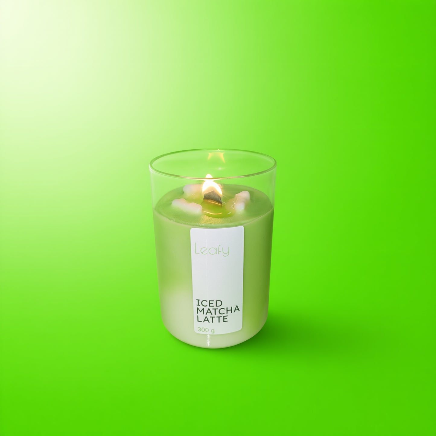 Low-Tox Kerze Iced Matcha Latte